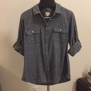 Denim Button Up Shirt